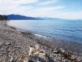 The shores of Lake Baikal in Siberia