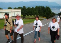A on the go tours China Eclipse group on their way to watch the Total Eclipse