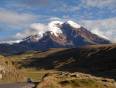 Driving up to one of Ecuador's beautiful volcanoes on a n Ecuador Tour