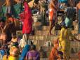 Bathers in the morning