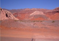 The striking red of Argentina's northern reaches on our Argentina Tours