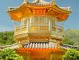 Bright golden temple