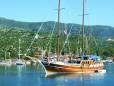 Traditional gulet off the coast of Fethiye