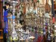 Sheesha pipes at Khan el Khalili Bazaar, Cairo