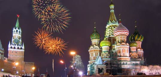New Year's in Red Square