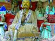 Painted statues