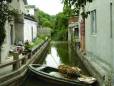 One of the many canals in Suzhou