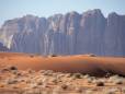 Rolling dunes of Wadi Rum