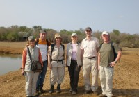 A group set out on safari in South Africa - part of one of out African Lodge Safaris