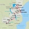 East Africa Explorer (Accommodated) - 24 days Map