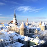 Tallinn Skyline in Winter | Tallinn | Estonia