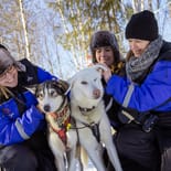 A group with a husky | Lapland | Finland