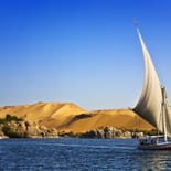 Traditional felucca boat | Egypt