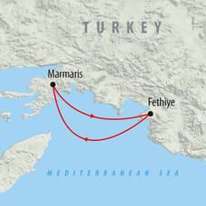 Cruise the Med - 8 days Map