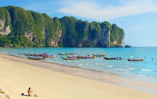 Ao Nang Beach in Thailand