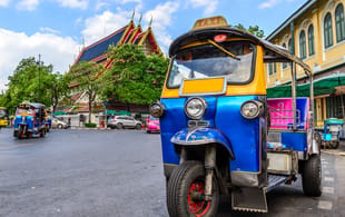 Bangkok - colourful tuk tuk - Thailand - On The Go Tours