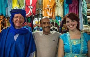 Clothes shopping in Fes - Morocco Tours - On The Go Tours