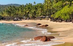Cola Beach, South Goa, India
