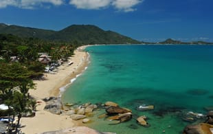 Lamai Beach on Koh Samui