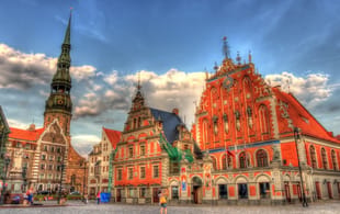Latvia - Riga Cobbled Street - Eastern Europe - On The Go Tours