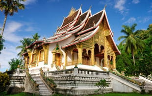 Luang Prabang temple - Best time to visit Laos - On The Go Tours