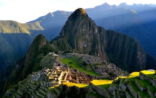 Machu Picchu Sunset  Peru  On The Go Tours