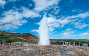 Strokkur Eruption Summer 2