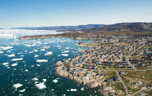 View of Ilulissat - Greenland