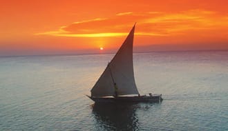 Sailing in a Dhow
