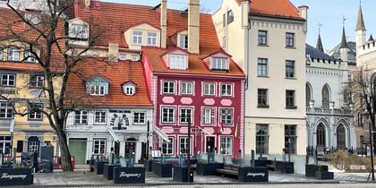 Latvia - pretty buildings in Riga