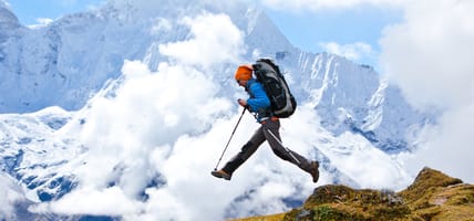 Jumping in Himalayas - Himalayas Tours - On The Go Tours