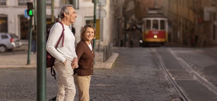 Perfect Portugal & Southern Spain main - senior couple in lisbon