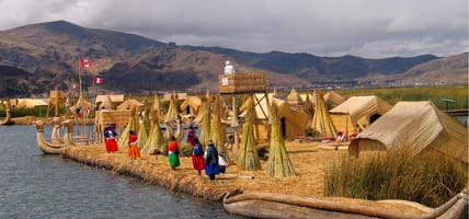 Uros Island Lake Titicaca - South America Tours - On The Go Tours