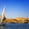 Traditional felucca boat | Egypt
