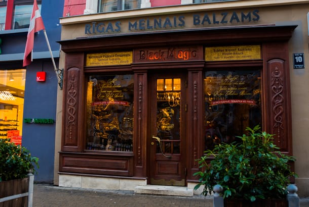 A Riga Black Balsam store - Riga - Latvia