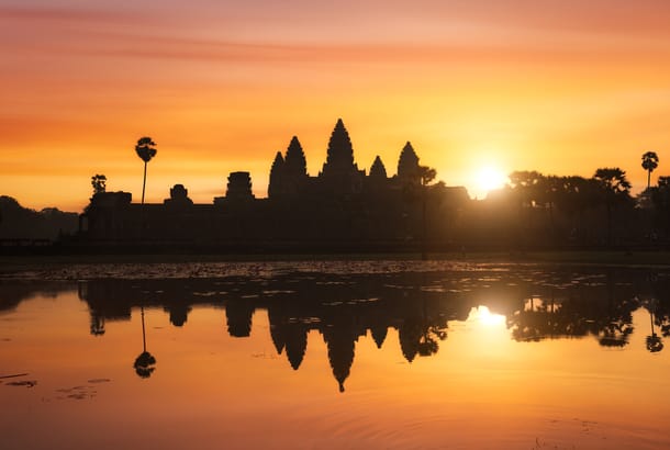 Angkor Wat at sunrise