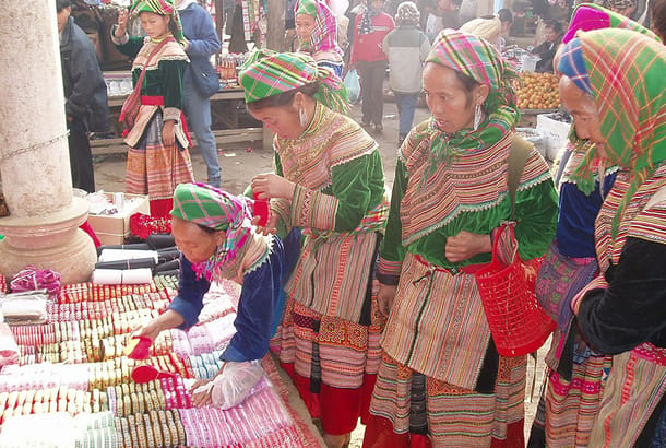 Bac Ha market - credit thriol at Flickr