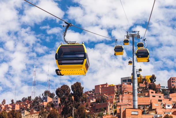 Cable car in La Paz - Top Travel Tips - On The Go Tours