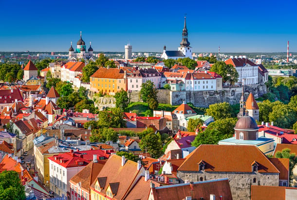 Estonia - Tallinn skyline - Best time to visit