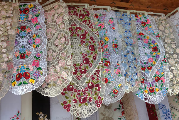 Hungary - embroidery souvenirs - Top Travel Tips - On The Go Tours