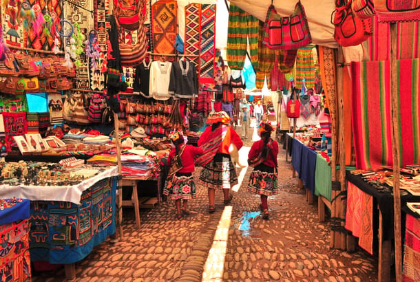 Items on sale at Pisac market - On The Go Tours