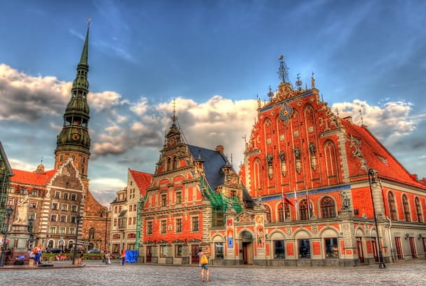 Latvia - Riga Cobbled Street - Eastern Europe - On The Go Tours