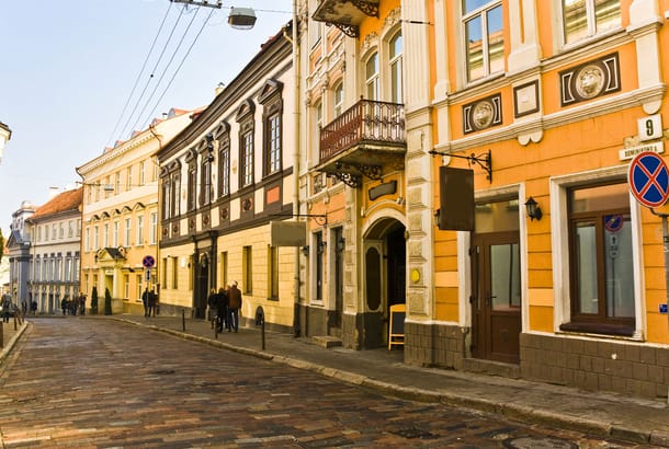 Lithuania - Vilnius Street - Eastern Europe - On The Go Tours
