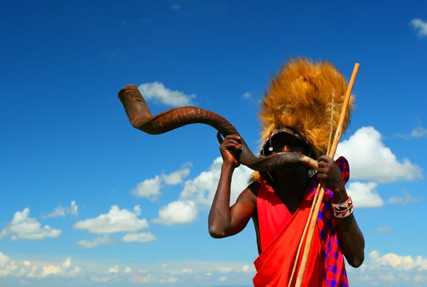 Masai Warrior in Kenya - Top Travel Tips - On The Go Tours