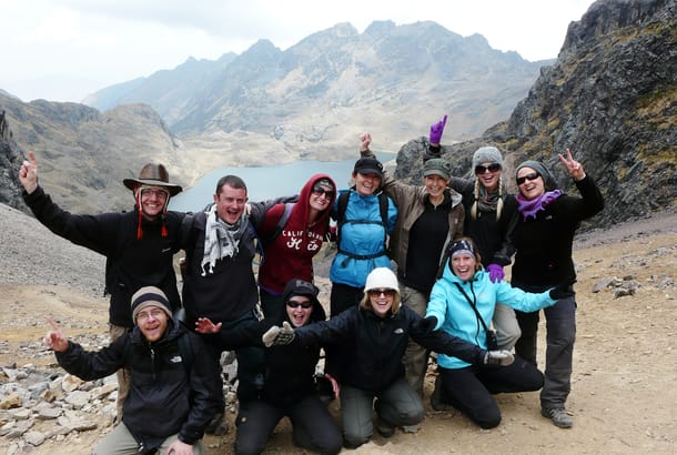 Secondary-Clare-group-Lares Trek-Peru
