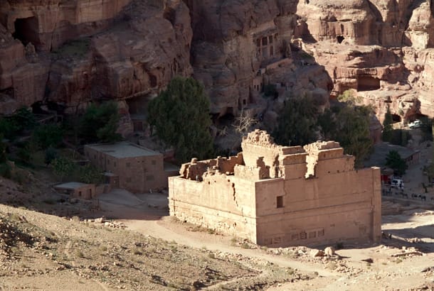 View from High Place of Sacrifice in Petra - On The Go Tours