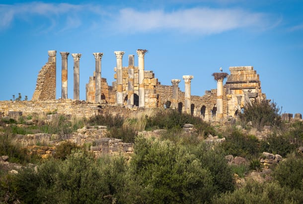 Volubilis Roman ruins - UNESCO sites in Morocco - On The Go Tours