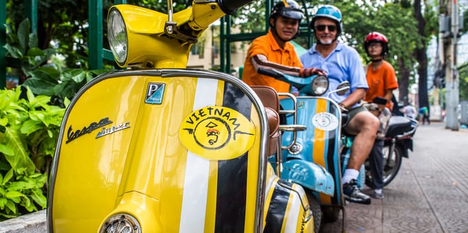 Vespa ride in Saigon | Vietnam | Southeast Asia