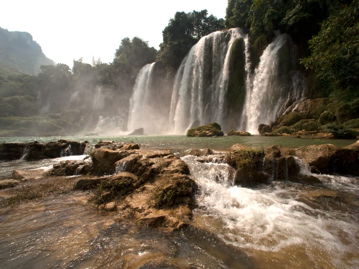 Ban Gioc Waterfall in Bao Cang Province - On the Go Tours