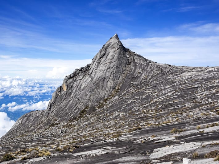Mount Kinabalu in Borneo
